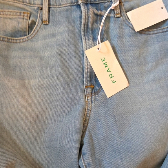 Frame NWTs Le Vintage Bermuda Shorts - Picture 9 of 9